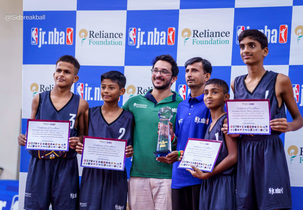 Reliance Foundation Jr NBA 3on3 National Championship Finals at NBA Academy India